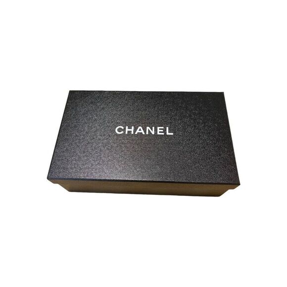 Authentic Chanel Small Medium Shoe Box Storage Gift Set Tissue Paper 11.75x7x4 - Picture 1 of 11